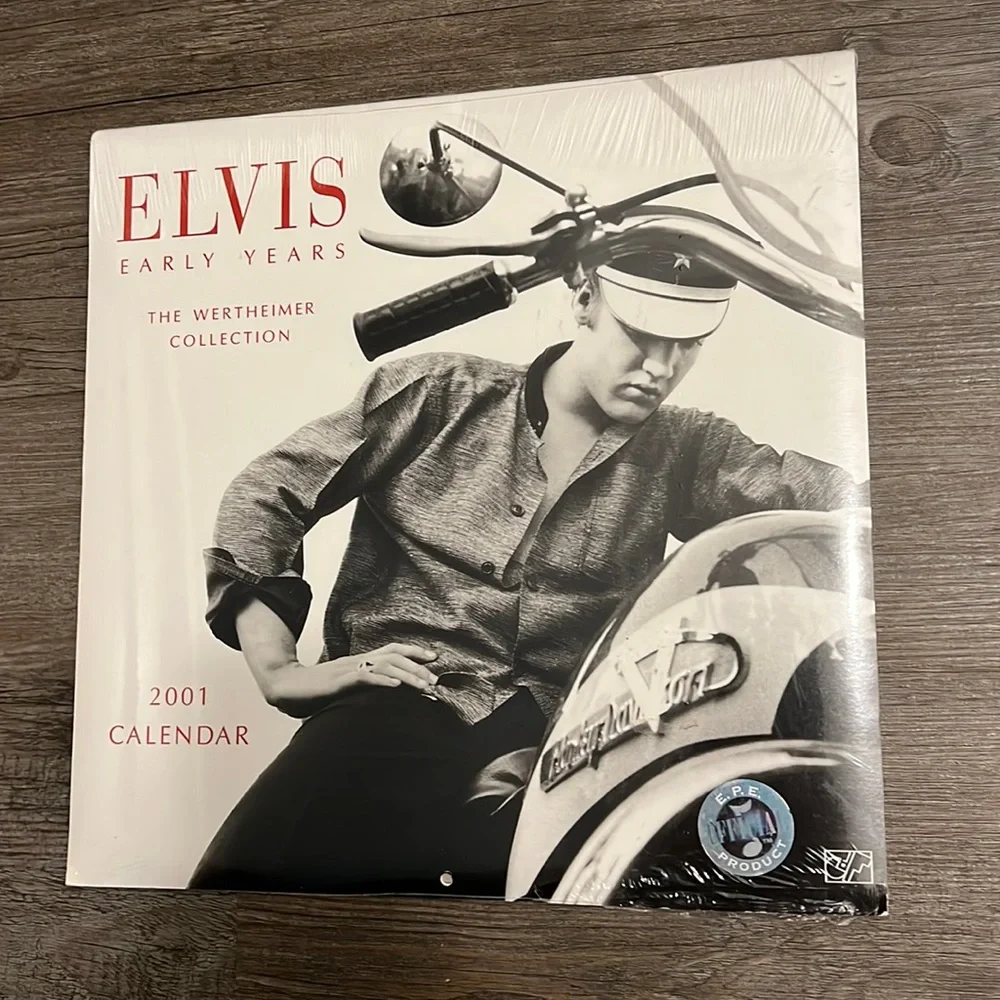 NWT Elvis Presley Calendar Factory Sealed!
